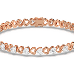 Load image into Gallery viewer, Abstract Beauty Lab Grown Diamond Bracelet by Stefee Jewels
