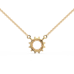 Load image into Gallery viewer, Open Circle Lab Grown Diamond Pendant Small by Stefee