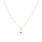 Load image into Gallery viewer, Delightful Lab Grown Diamond  Pendant Set by Stefee Jewels