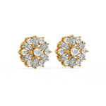 Load image into Gallery viewer, Radiant Flora Lab Grown Diamond  Pendant Set by Stefee Jewels