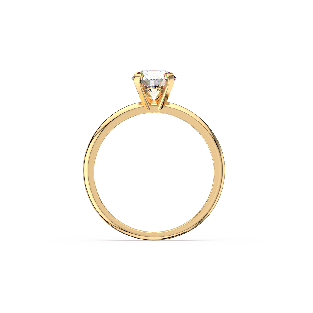 Solitaire 1ct. Lab Grown - Engagement Diamond Ring by Stefee Jewels