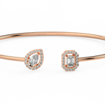 Load image into Gallery viewer, Geometric Lab Grown Diamond Bracelet by Stefee
