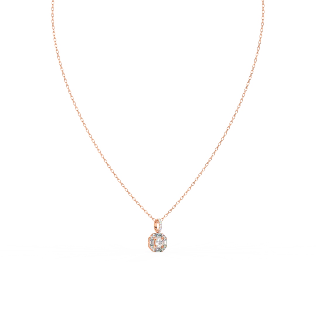 Luxe Charm Lab Grown Diamond Pendant by Stefee Jewels