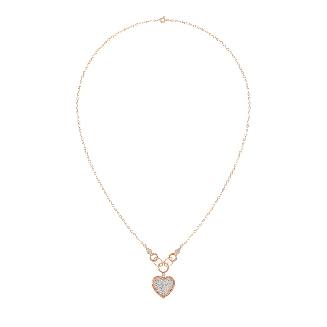 Forever Interlocked Diamond Pendant