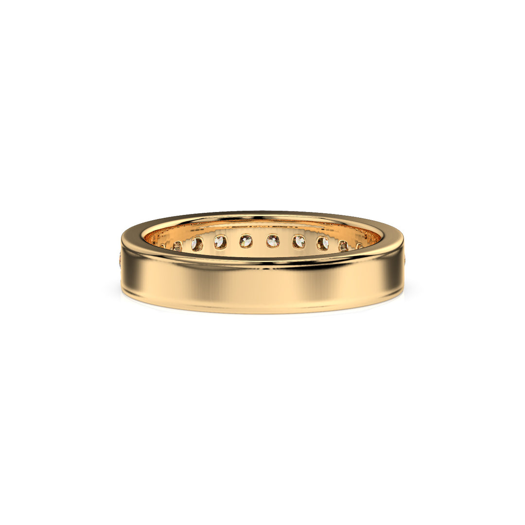 Trailing Lab Grown Diamond Band Ring by Stefee