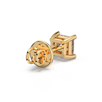 Load image into Gallery viewer, Solitaire Princess Lab Grown Diamond Studs Earrings by Stefee