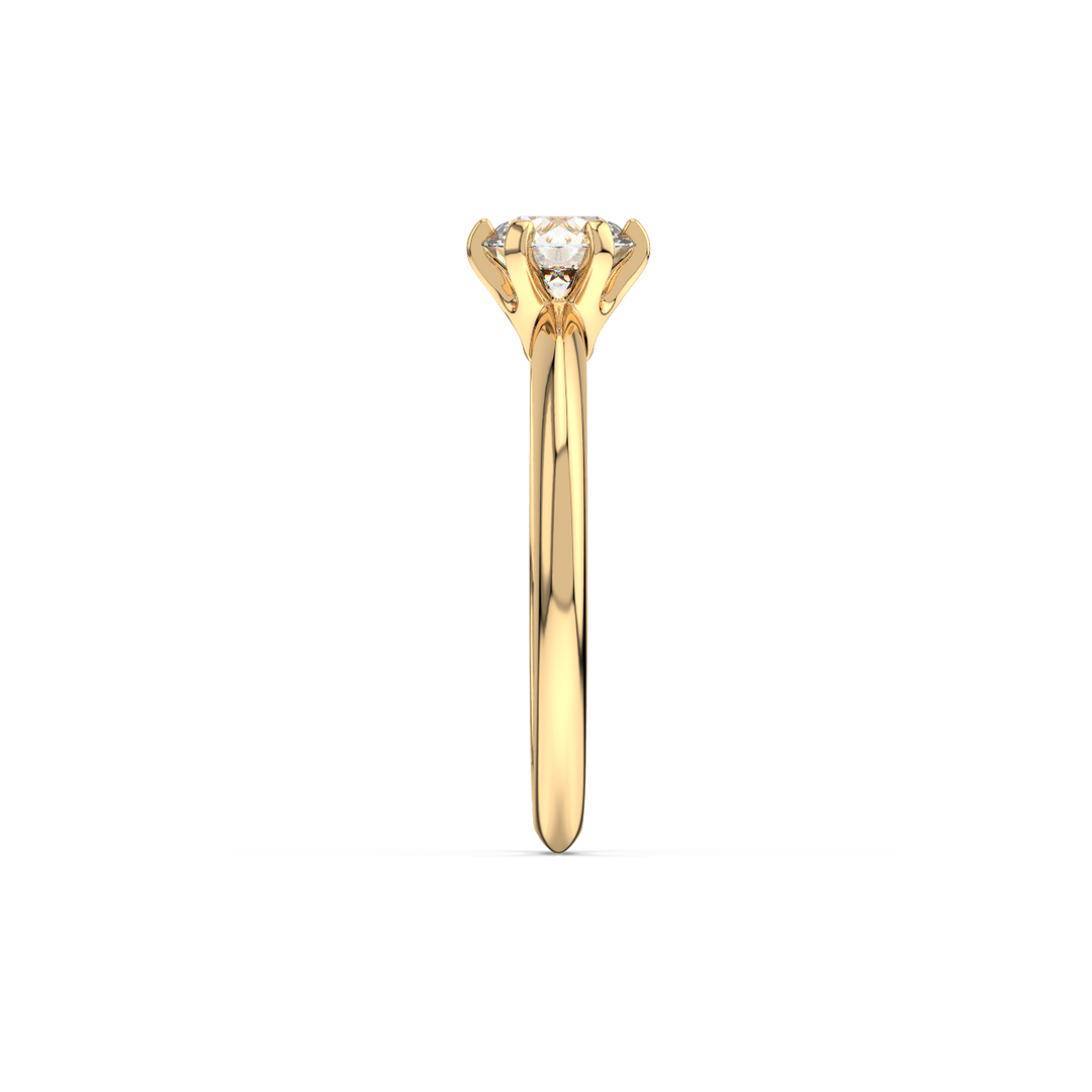 Solitaire 0.75 ct. Engagement Lab Grown Diamond Ring by Stefee Jewels