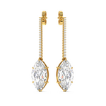 Load image into Gallery viewer, Exqusite Lab Grown Diamond Drop  Earrings By Stefee Jewels
