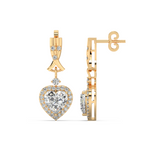 Load image into Gallery viewer, Timeless Treasures Lab Grown Diamond Drop Earrings by Stefee Jewels
