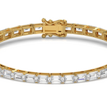 Load image into Gallery viewer, Radiant Lab Grown Diamond Tennis Bracelets by Stefee Jewels
