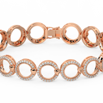 Load image into Gallery viewer, Radiant Fusion Lab Grown Diamond Bracelet by Stefee Jewels