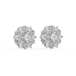 Load image into Gallery viewer, Radiant Flora Lab Grown Diamond  Pendant Set by Stefee Jewels