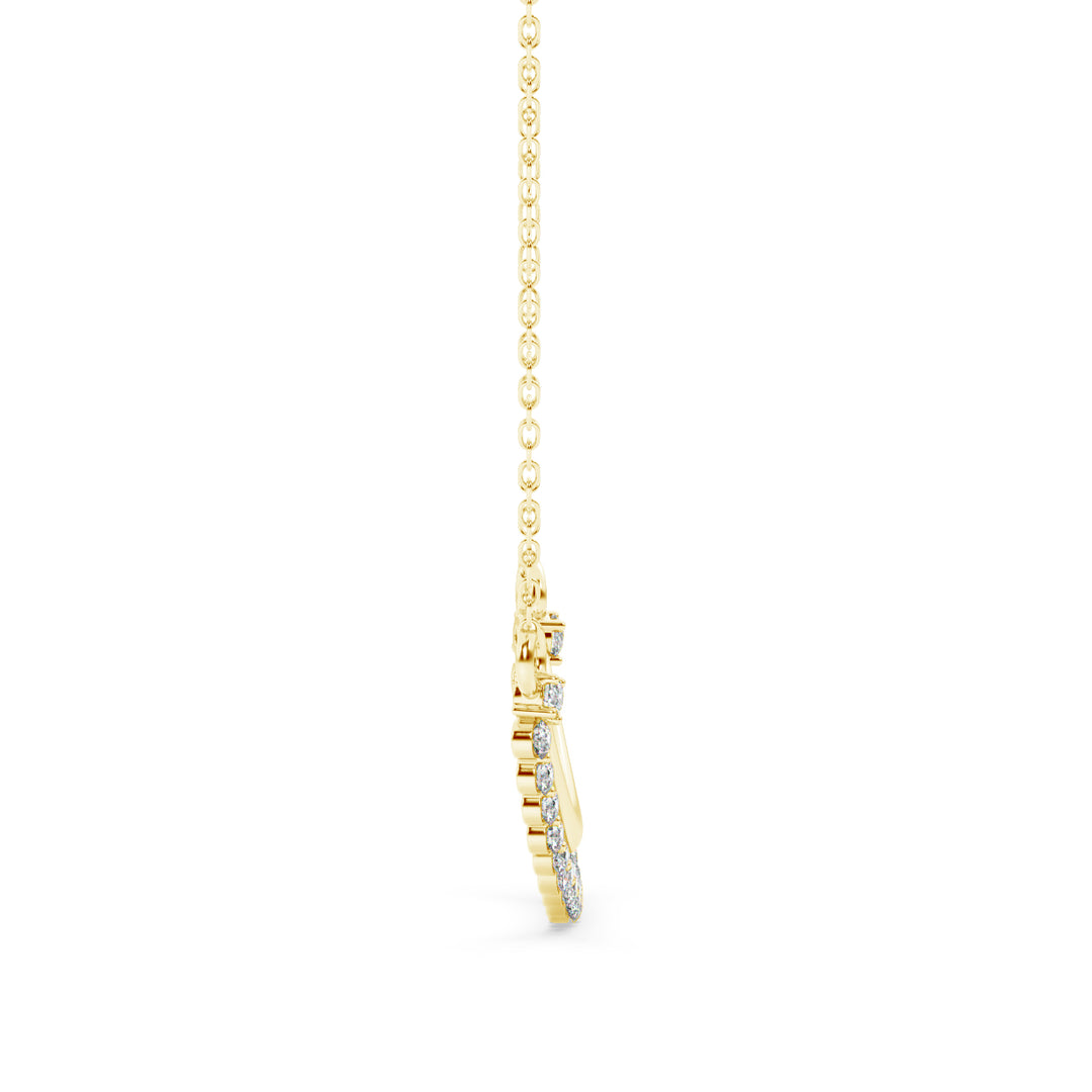 Modern Designer Lab Grown Diamond Mangalsutra by Stefee Jewels