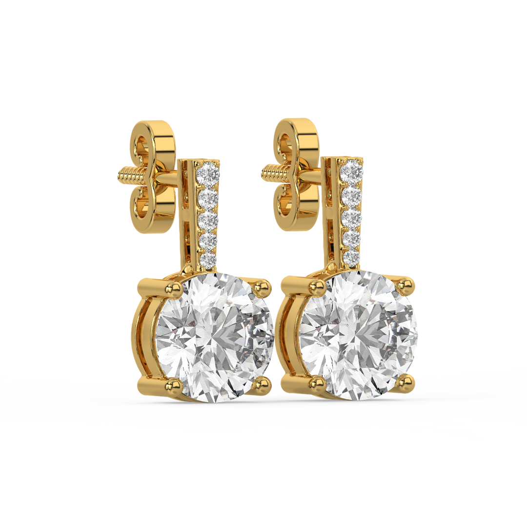 Everyday Dazzling Lab Grown Diamond Studs  By Stefee Jewels