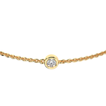 Load image into Gallery viewer, Bezel Set Lab Grown Diamond Bracelet by Stefee