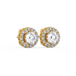Load image into Gallery viewer, Gleaming Stone Lab Grown Diamond  Pendant Set by Stefee Jewels