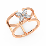 Load image into Gallery viewer, Blush Miracle Lab Grown Diamond Ring by Stefee Jewels
