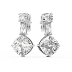 Load image into Gallery viewer, Crystal Charmer Lab Grown Diamond Stud Earrings by Stefee Jewels
