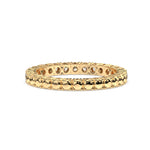 Load image into Gallery viewer, Small Petite Brilliant Round Band Lab Grown Diamond  Ring by Stefee Jewels