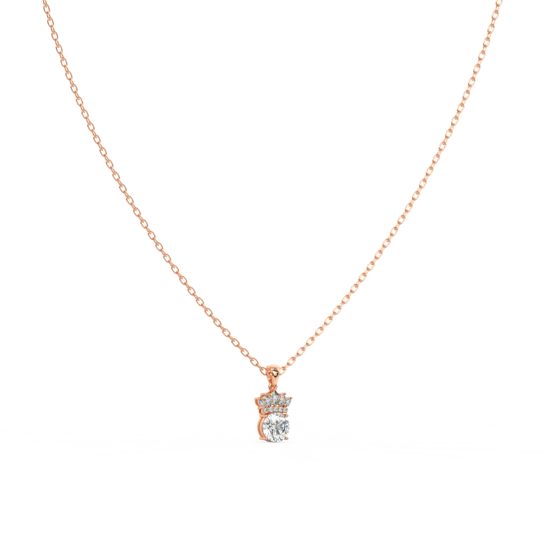 Sparkling Treasure Lab Grown Diamond  Pendant Set by Stefee Jewels