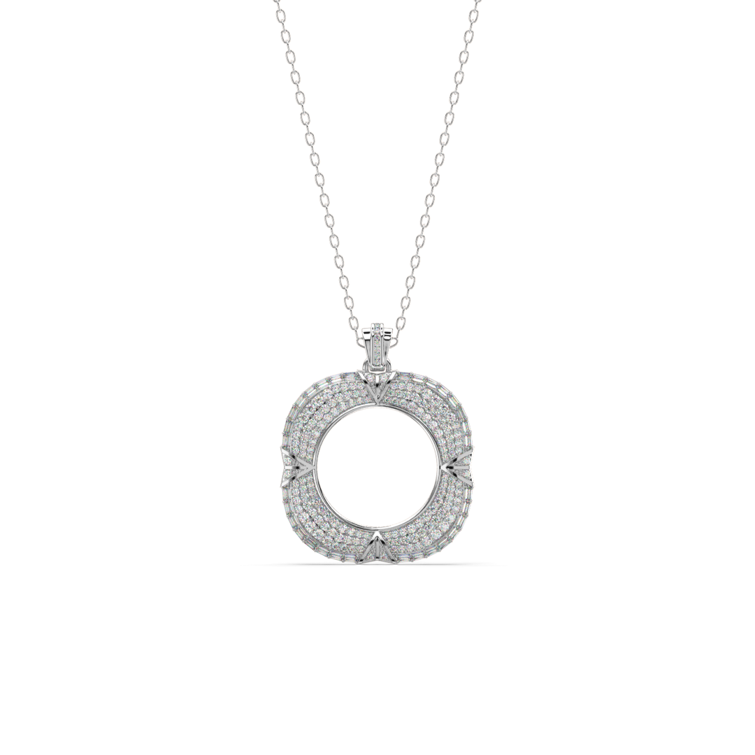 Eternal Grace Lab Grown Diamond Pendant by Stefee Jewels