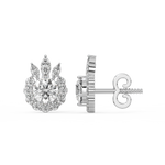 Load image into Gallery viewer, Chic Everyday Diamond Pedant &amp; Earrings by Stefee Jewels
