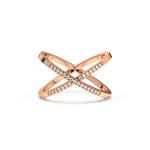 Load image into Gallery viewer, Signum Cross Lab Grown Diamond Ring by Stefee Jewels