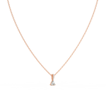 Load image into Gallery viewer, Eclectic Triangle  lab Grown Diamond  Pendant Set by Stefee Jewels
