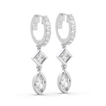 Load image into Gallery viewer, Glittering Grace Lab Grown Diamond Drop Earrings by Stefee Jewels
