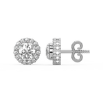 Load image into Gallery viewer, Gleaming Stone Lab Grown Diamond  Pendant Set by Stefee Jewels