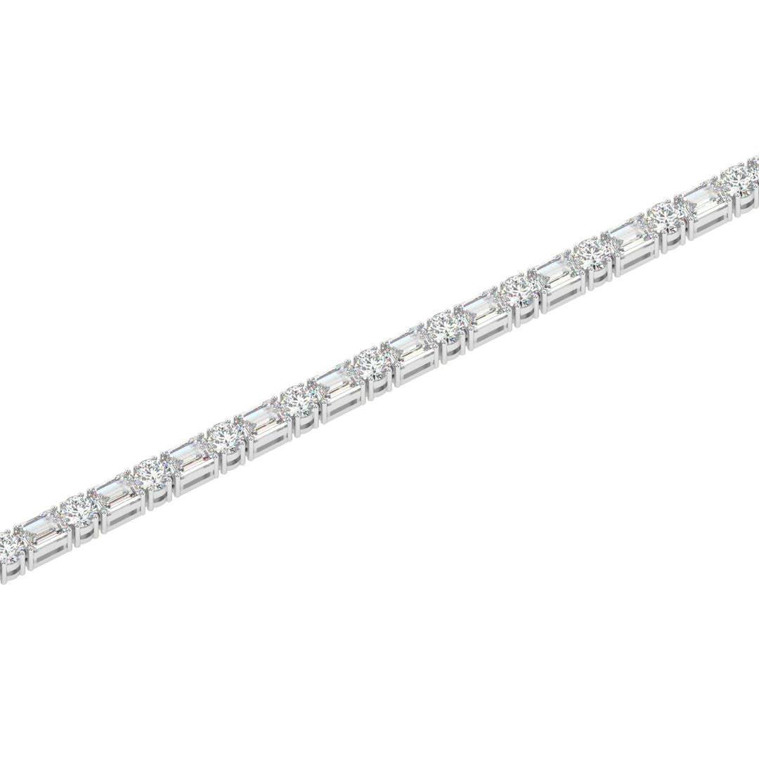 Geometric Lab Grown Diamond Bracelet for every occasion  by Stefee Jewels