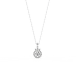 Load image into Gallery viewer, Chic Everyday Diamond Pedant &amp; Earrings by Stefee Jewels