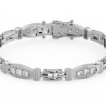 Load image into Gallery viewer, Elegant Motif Lab Grown Diamond Bracelets by Stefee Jewels