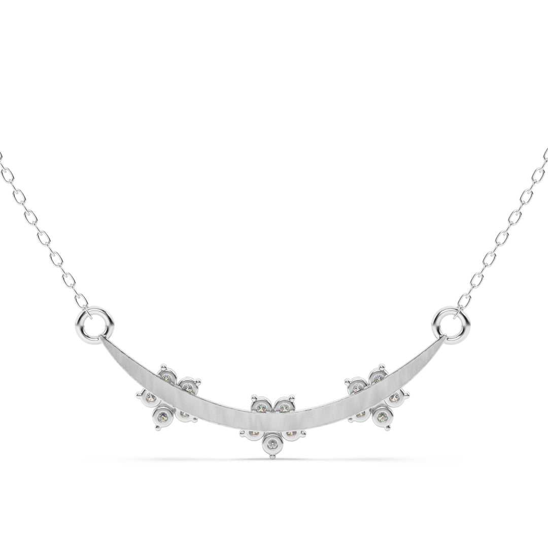 Elegant Blossom Lab Grown Diamond Mangalsutra by Stefee Jewels