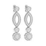 Load image into Gallery viewer, Glamour Droplet Earrings By Stefee Jewels
