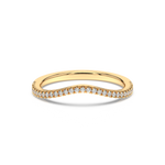 Load image into Gallery viewer, Rippling Round Lab Grown Diamonds Ring  by Stefee