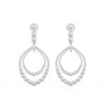 Load image into Gallery viewer, Timeless Round  Lab Grown Diamond Earrings By Stefee Jewels
