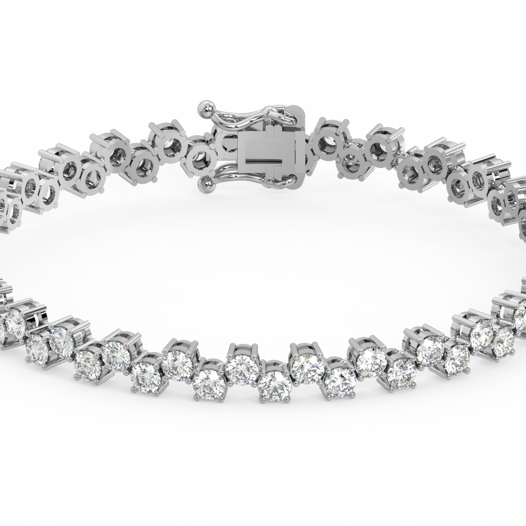 Mesmerising Lab Grown Diamond Bracelets by Stefee Jewels