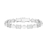 Load image into Gallery viewer, Minimalist Sparkle Lab Grown Diamond Chain Bracelet by Stefee Jewels