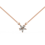 Load image into Gallery viewer, Mixed Cluster Lab Grown Diamond Pendant by Stefee
