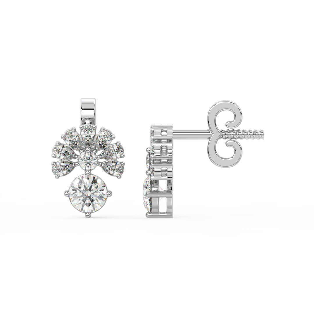 Brilliant Spark Lab Grown Diamond  Pendant Set by Stefee Jewels