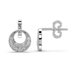 Load image into Gallery viewer, Pure Essence Lab Grown Diamond  Pendant Set by Stefee Jewels