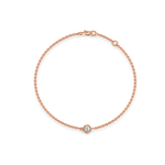 Load image into Gallery viewer, Bezel Set Lab Grown Diamond Bracelet by Stefee