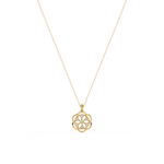 Load image into Gallery viewer, Striking Floral Lab Grown Diamond Pendant by Stefee Jewels
