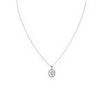 Load image into Gallery viewer, Blooming Radiance Lab Grown Diamond  Pendant Set by Stefee Jewels
