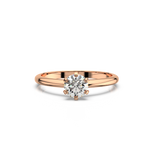 Load image into Gallery viewer, Solitaire 0.75 ct. Engagement Lab Grown Diamond Ring by Stefee Jewels