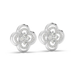 Load image into Gallery viewer, Radiant Reflections Lab Grown Diamond Stud Earrings by Stefee Jewels
