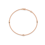 Load image into Gallery viewer, Bezel Set 3  Lab Grown Diamond Bracelet by Stefee