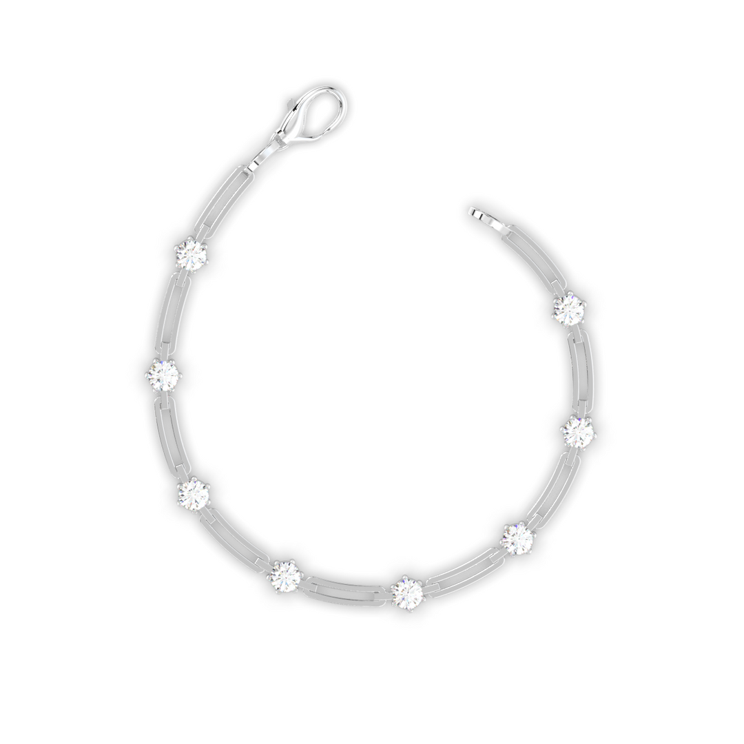 Statement Lab Grown Diamond Bracelet for a Bold Look Stefee Jewels