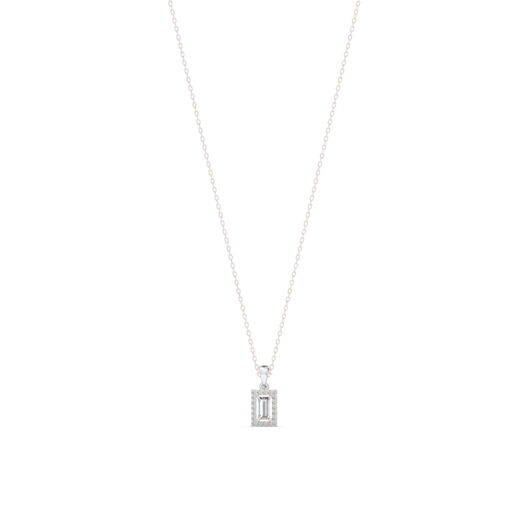 Brilliant Shine  Lab Grown Diamond  Pendant Set by Stefee Jewels